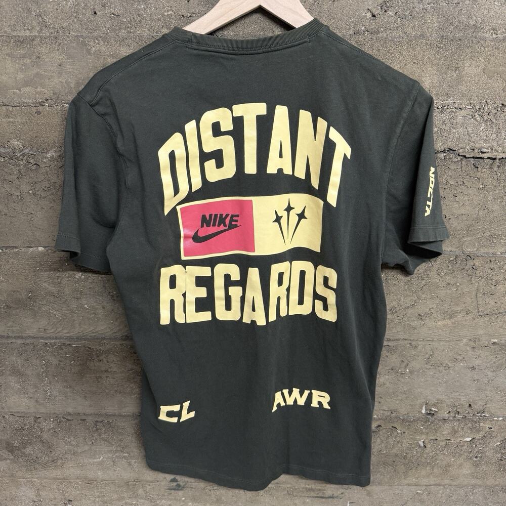 Nike NOCTA Distant Regards T-Shirt M Olive Green CL AWR Drake Streetwear